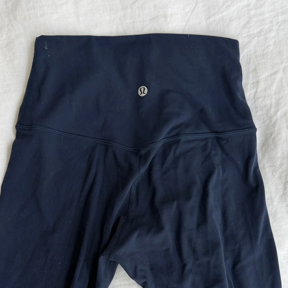 Lululemon align 25” navy leggings - Picture 3 of 3
